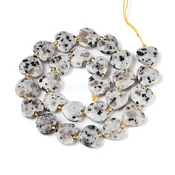 Природных кунжута яшмы бисер нитей&nbsp;G-P592-B15-01