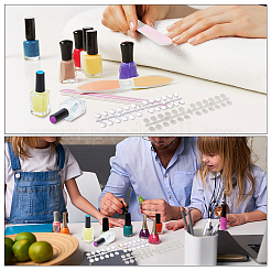 2 набор 2-х цветных пластиковых накладных ногтей цветовая палитра MRMJ-PH0001-62