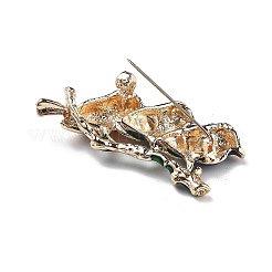 Эмалевые булавки попугай&nbsp;LS-JEWB-Z034-02G