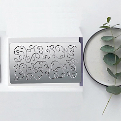 4шт 4 стиля стальных трафаретов для резки DIY-BC0004-20