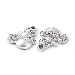 Сплава кристалла горный хрусталь подвески&nbsp;ALRI-C008-40P