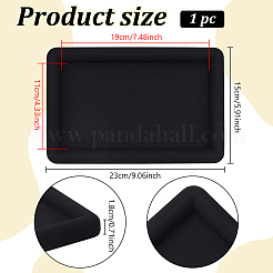 Plaques à bijoux rectangulaires en velours&nbsp;AJEW-WH0886-11C