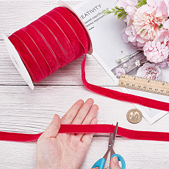 Бархатная лента&nbsp;SRIB--WH0030-01A