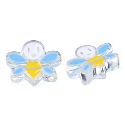 Perle di smalto acrilico trasparente&nbsp;TACR-N012-007A