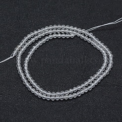 Природных кристаллов кварца бисер нитей G-E411-28-2mm