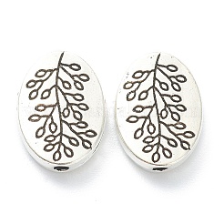 Сплавочные овальные бусины тибетского стиля &nbsp;LS-TIBEP-XCP0002-06AS