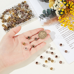 120 шт. 4 цвета бусины из сплава в тибетском стиле&nbsp;FIND-PH0028-84