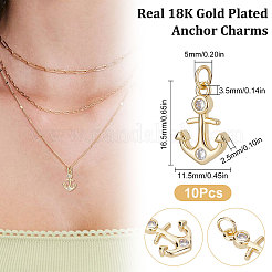 Латунные микро проложить кубического циркония подвески KK-BBC0003-23