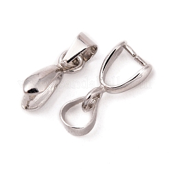 Класс латунный залог щепотки льда для изготовления кулона KK-M008-a-08P-NR