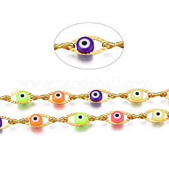 Ионное покрытие (ip) 304 текстурированные овальные кабельные цепи из нержавеющей стали CHS-T003-33G-07