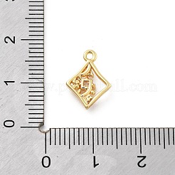 Латунные микро проложить кубического циркония подвески&nbsp;LS-KK-H511-01G-03