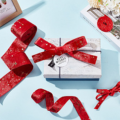 6м 3 стиля двухсторонние звездочки с золотым тиснением фланелевые ленты для шитья OCOR-GO0001-13A