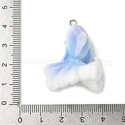 Подвески из флокированной смолы&nbsp;LS-RESI-K203-13A