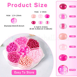 7 стиль стеклянных бусин&nbsp;SEED-TA0001-41A