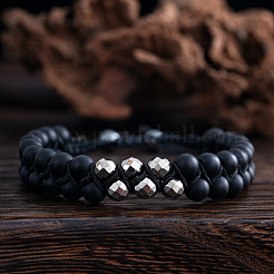 Стеклянные круглые бусины плетеные браслеты из бисера EU5964