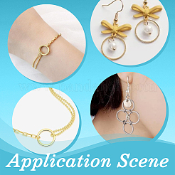 50 шт. соединительные кольца из нержавеющей стали 304&nbsp;STAS-UN0062-74