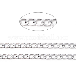 Chaînes de gourmette en aluminium d'oxydation&nbsp;CHA-TAC0003-01S-01