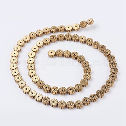 Perlas de hematita sintéticas no magnéticas galvanizadas al vacío con revestimiento de PVD&nbsp;G-F534-H02
