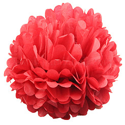 Papierblumenkugeln&nbsp;AJEW-WH0006-25cm-M
