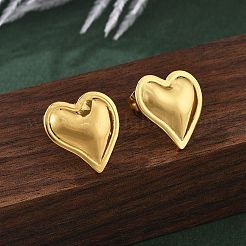 Серьги-гвоздики из нержавеющей стали 304 для женщин&nbsp;EJEW-U052-11G