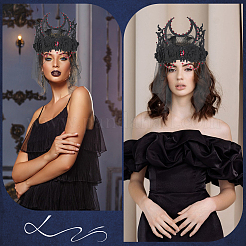 Головной убор из фетра и сплава корона&nbsp;OHAR-WH20020-01C