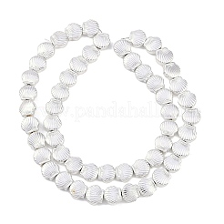 Гальванические нити из синтетических немагнитных гематитовых бусин G-C156-06S