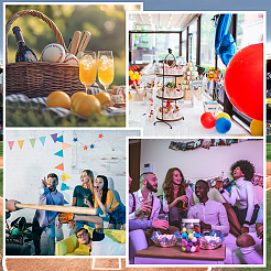 1 набор прямоугольных бумажных подарочных пакетов с ручкой&nbsp;ABAG-BBC0001-25B