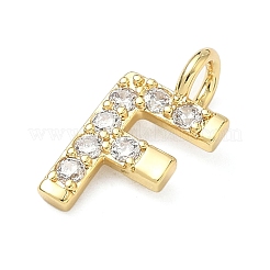 Pendentifs en laiton zircon cubique transparent&nbsp;KK-I476-01G-F