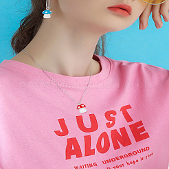 10 шт. 5 цвета непрозрачные подвески из смолы&nbsp;RESI-LP0001-15