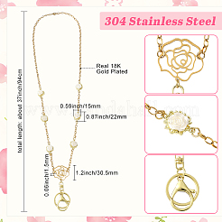 1 шт. 304 нержавеющая сталь тросовые цепи подвесные украшения HJEW-SC0002-55