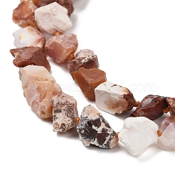 Нити бусин из необработанного натурального огненного опала G-C253-02