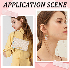 60 шт. Прозрачные акриловые бусины OACR-SP0001-49