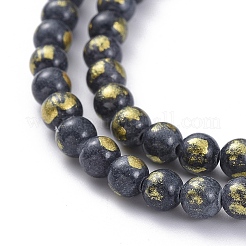 Natur Mashan Jade Perlen Stränge&nbsp;G-F670-A13-10mm