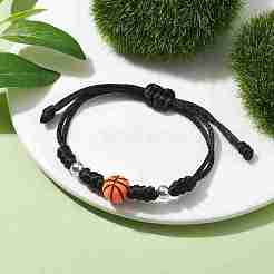 Регулируемые нейлоновые нити плетеные браслеты из бисера&nbsp;BJEW-JB10079-01