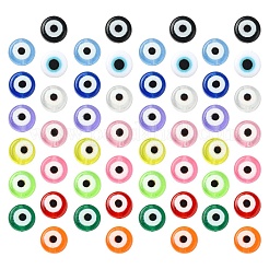 540шт 14 цвета прозрачные акриловые бусины&nbsp;TACR-YW0002-08