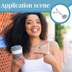 2 шт. 925 кольца-пружинки из стерлингового серебра&nbsp;STER-UN0001-94