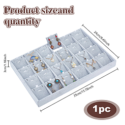 1шт 24 бархатных подноса для демонстрации подвесок и ожерелий NDIS-AR0001-02