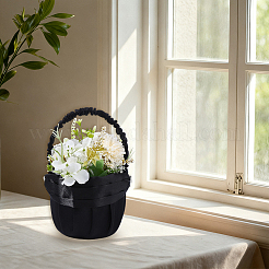 Blumenkörbe aus Polyester mit Henkel&nbsp;AJEW-CP0010-64