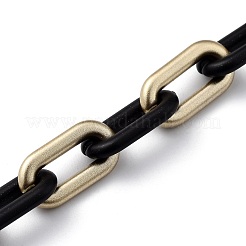 Chaînes de câbles en plastique ccb peintes à la main&nbsp;AJEW-JB00728-01