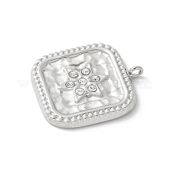 Pendentifs en strass en acier inoxydable 304&nbsp;STAS-Z122-55P