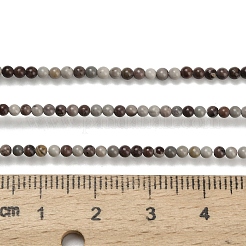 Натуральные красные дендритные нити из бисера яшмы G-Z116-A27-2mm