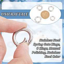 Кольцо гладкое нержавеющая сталь 304 пружинные затворные кольца STAS-UN0007-24P