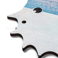 Подвесные украшения из натурального дерева&nbsp;WOOD-I005-02