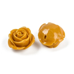 Резные бусины из синтетического коралла&nbsp;CORA-M001-05D