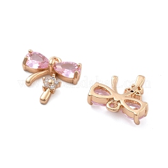 Латунные микро проложить кубического циркония подвески KK-B125-25G