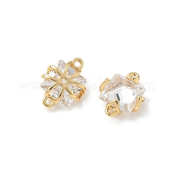 Латунные подвески из прозрачного кубического циркония&nbsp;KK-Z136-37G