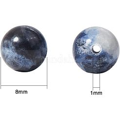 Бусины из природных содалитом G-OC0001-24