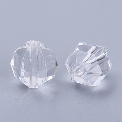 Прозрачные акриловые бусины&nbsp;LS-TACR-Q256-8mm-V01