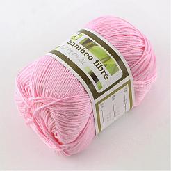 ソフトベビー用毛糸  竹繊維と絹で  ミスティローズ  1mm  約140m /ロール  50 G /ロール  6のロール/箱&nbsp;YCOR-R024-ZM021A