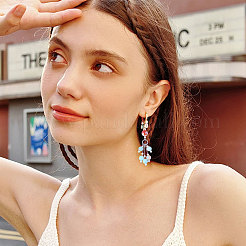 Подвески из натуральных и синтетических драгоценных камней в стиле 12 шт.&nbsp;PALLOY-CA00029